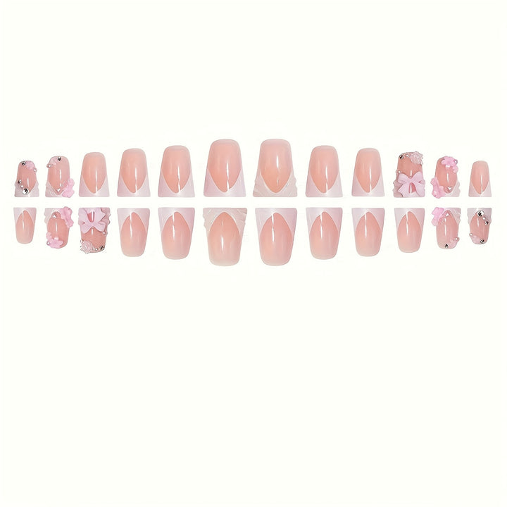 Artistic Floral Press-On Nail Extensions Kalsten