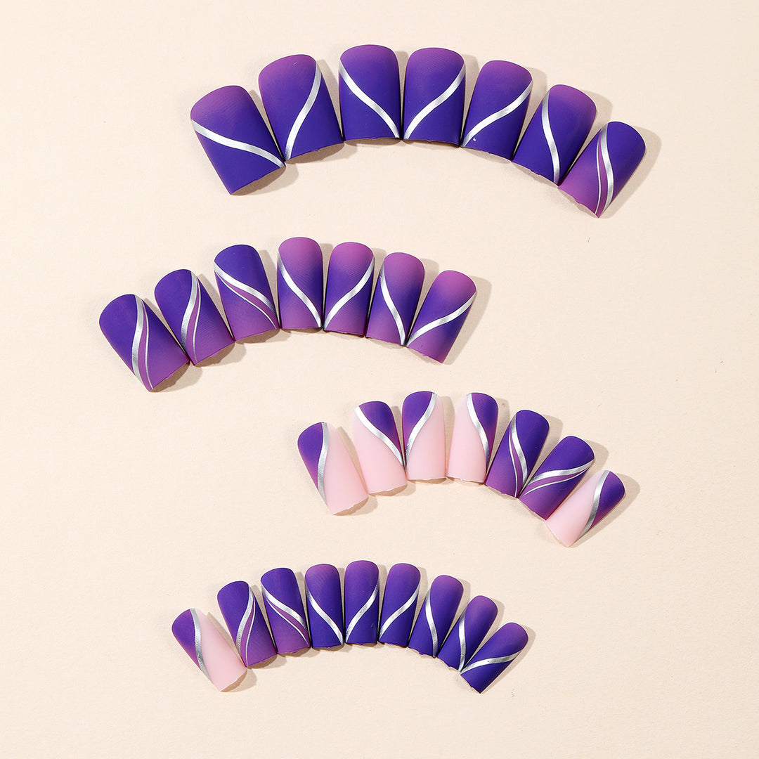 Stylish Matte Finish Nail Art Extensions Kalsten