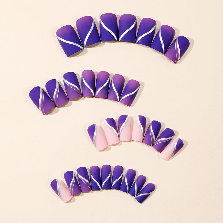 Stylish Matte Finish Nail Art Extensions Kalsten