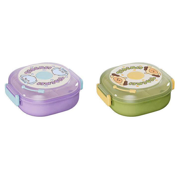Fun-Themed Multi-Compartment Snack Container