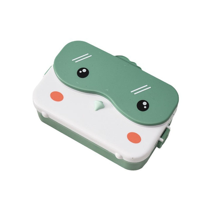 Cartoon-Themed Multi-Compartment Lunch Box