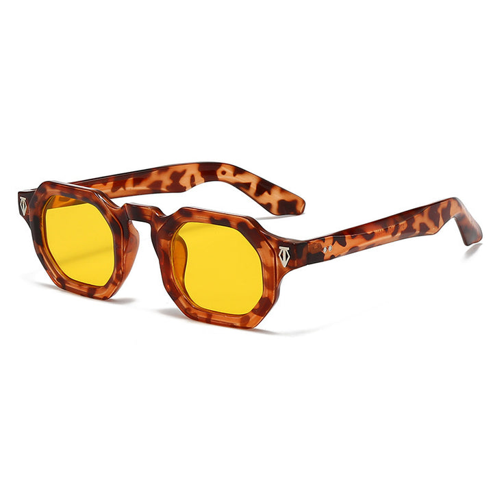 Modern Octagonal Frame Sunglasses Kalsten