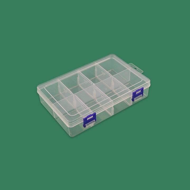 Multi-Compartment Craft Supply Storage Box with Secure Latches Kalsten
