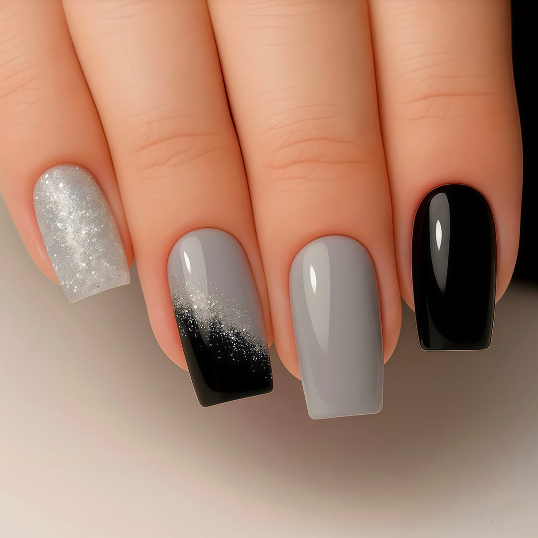 Glamorous Ombre Press-On Nail Set Kalsten