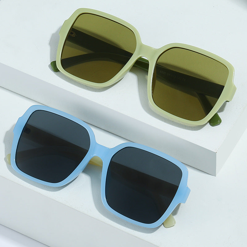 Elegant Oversized Square Frame Eyewear Kalsten