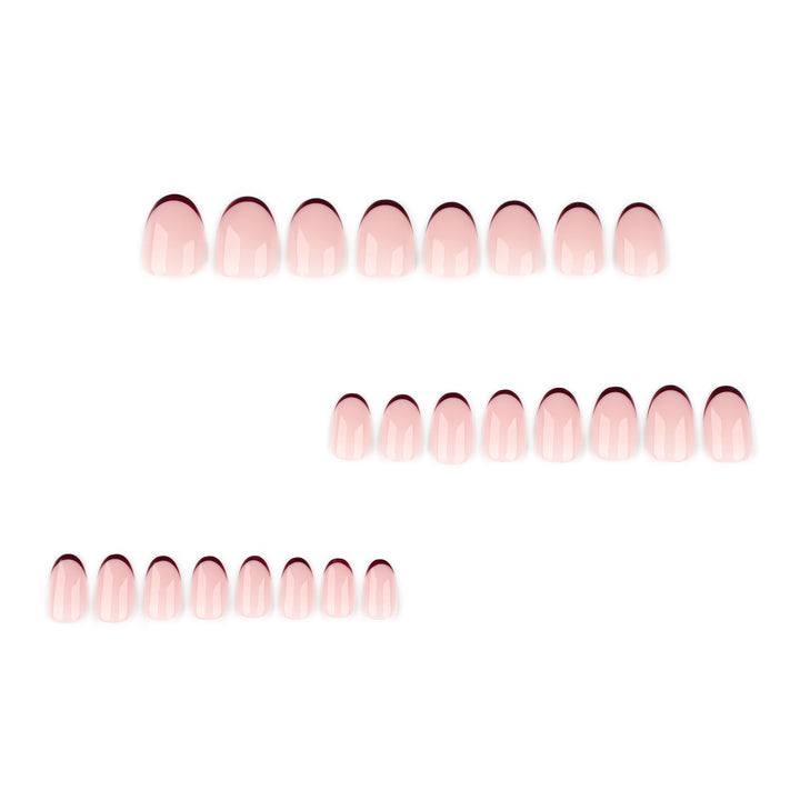 Elegant Nail Art with Gradient and Glossy Finish Kalsten