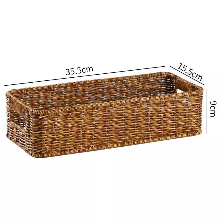 Stylish Rectangular Woven Organizer Kalsten