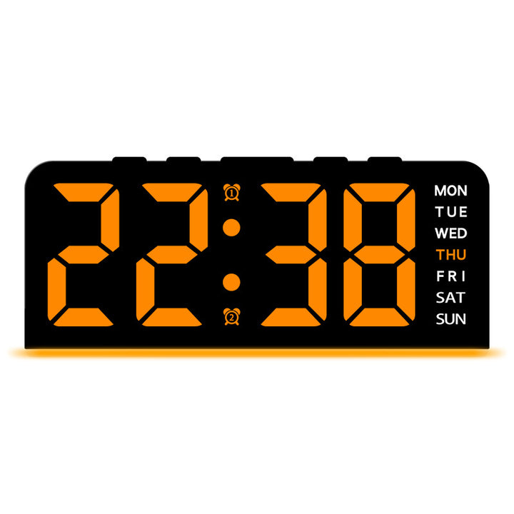 Digital LED alarm clock with color change Kalsten