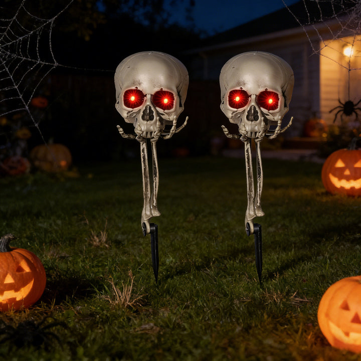 Optical Light-Up Skull Decoration Kalsten