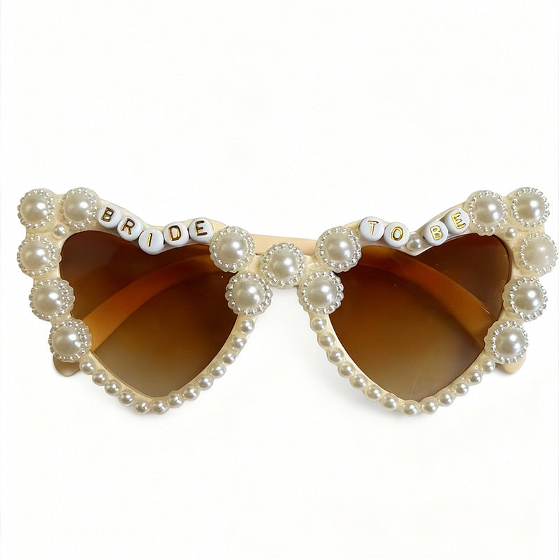 Decorative Heart-Shaped Bride-To-Be Sunglasses Kalsten