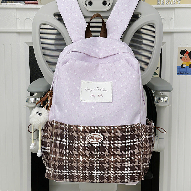 Stylish Floral Print Backpack