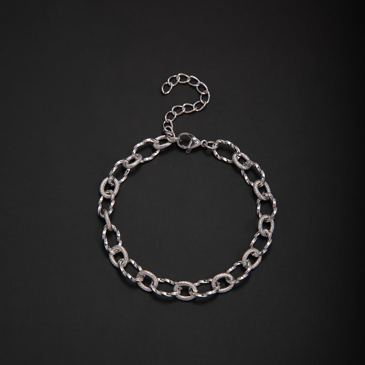 Interlaced Metal Link Bracelet Kalsten