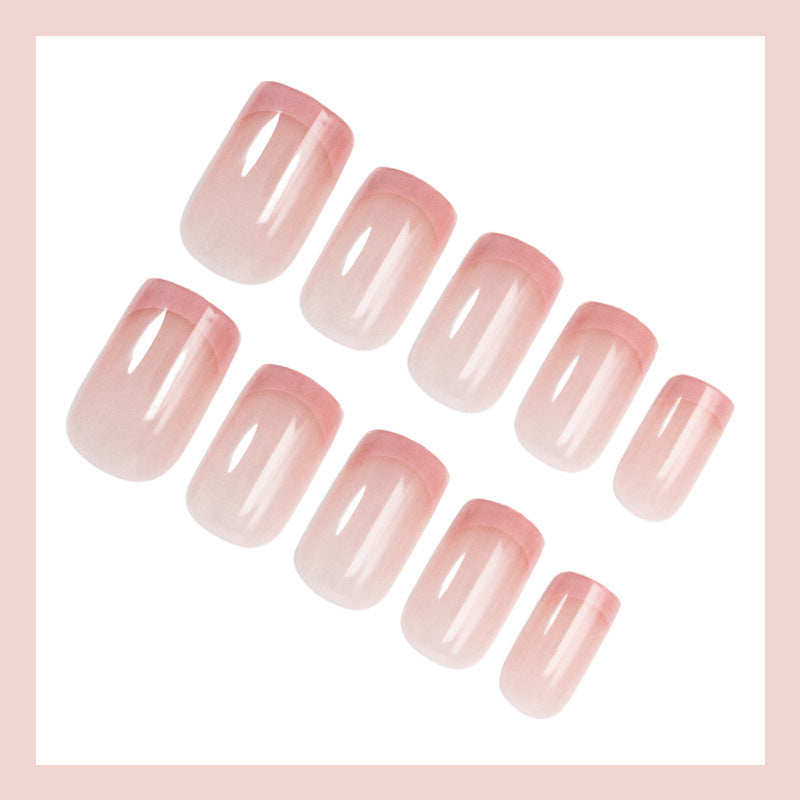 Artificial nail set in elegant ombré design Kalsten