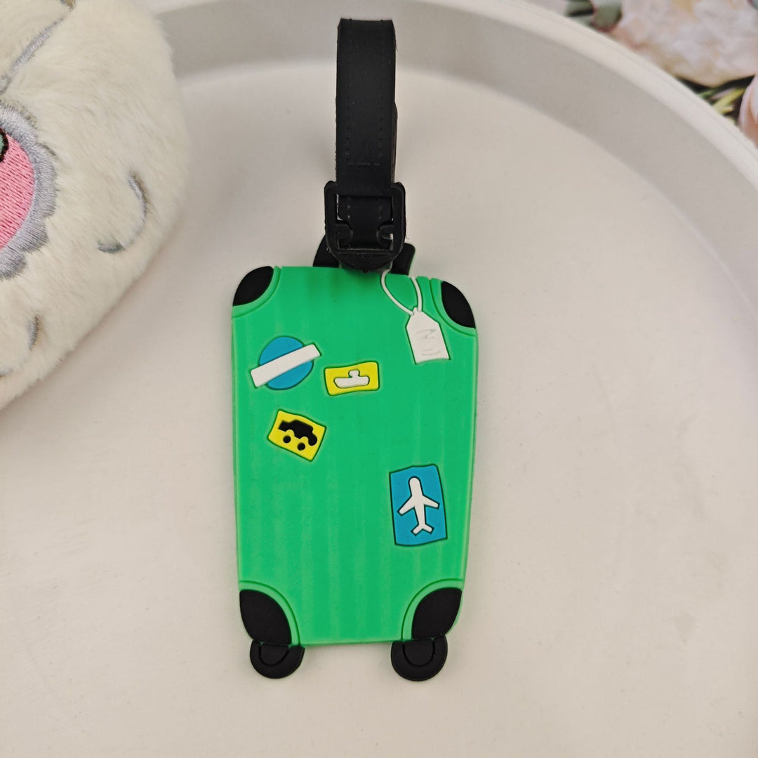Unisex luggage tag in playful suitcase design Kalsten