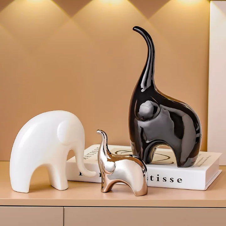 Elephant Figurine Set