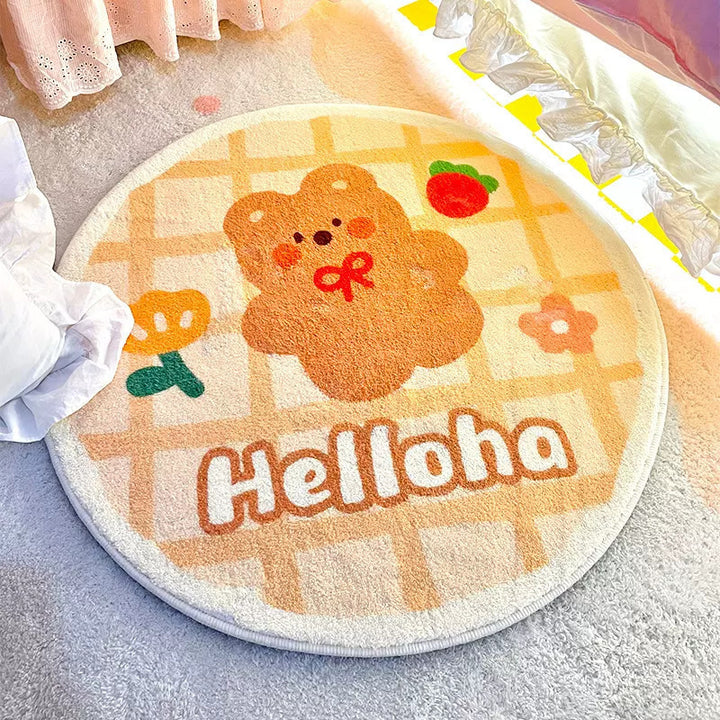 Cute Confectionery-Themed Bath Mat