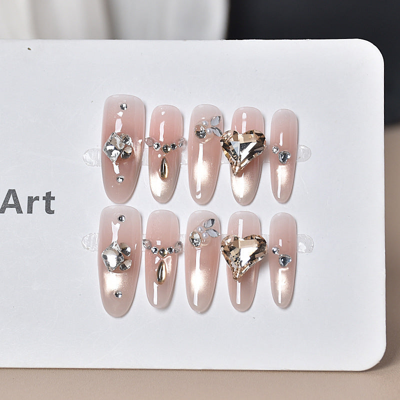 Elegant Decorative Press-On Nail Art Kalsten