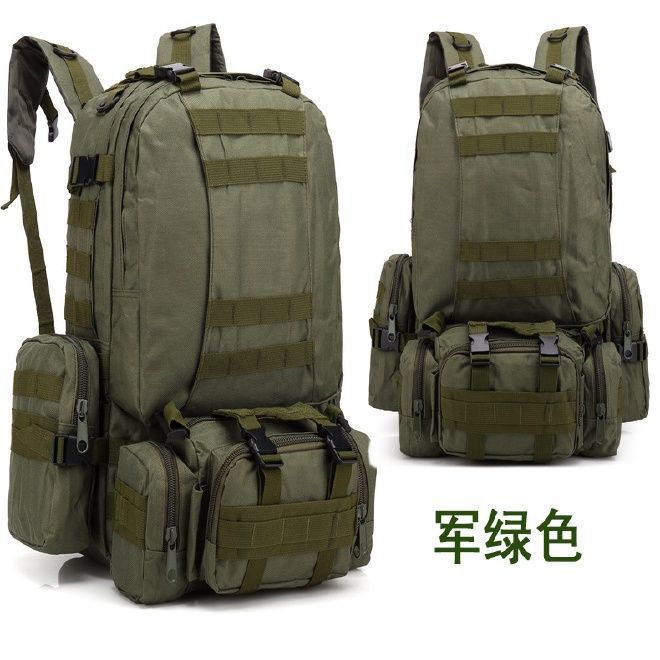 Tactical Backpack With Versatile Storage Space And Modular Pockets Kalsten
