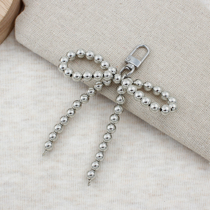 Elegant Pearl Bow Keychain Kalsten