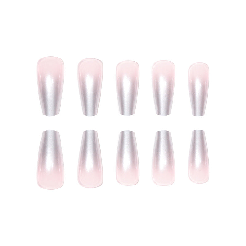 Metallic Stiletto Press-On Nails Kalsten