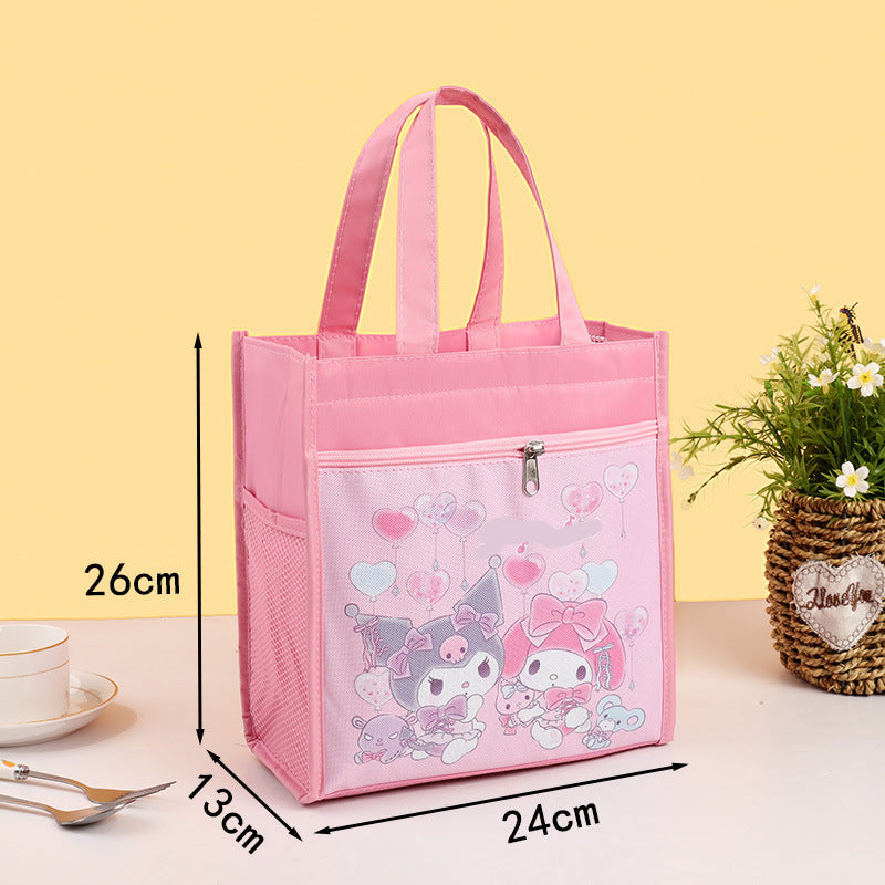 Insulated Bear-Themed Lunch Tote Kalsten