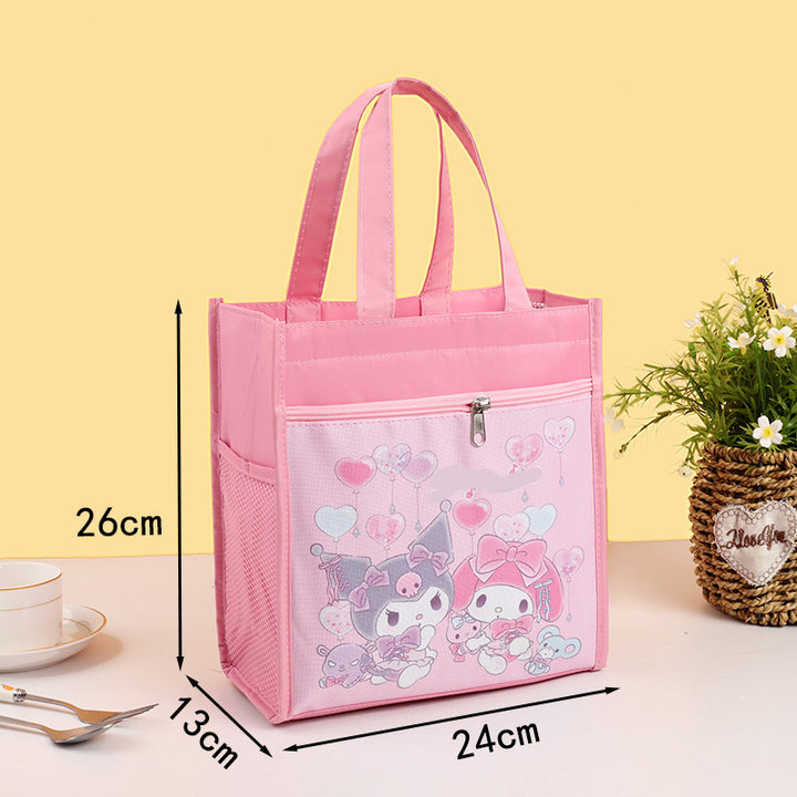 Insulated Bear-Themed Lunch Tote Kalsten