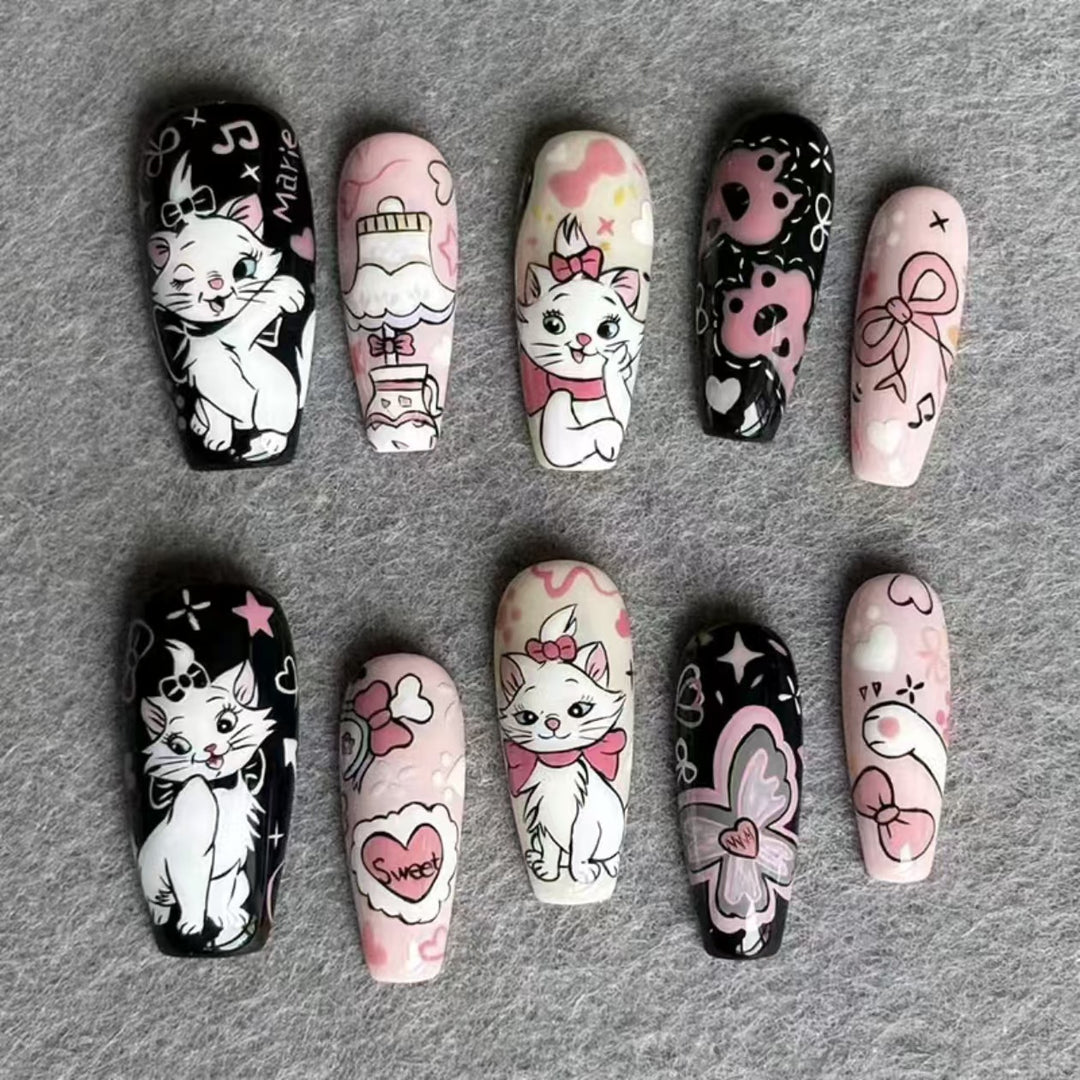 Whimsical Character Nail Art Design Kit Kalsten