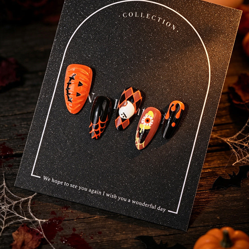 Creative Halloween Press-On Nail Tips Kalsten
