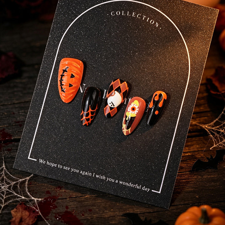 Creative Halloween Press-On Nail Tips Kalsten
