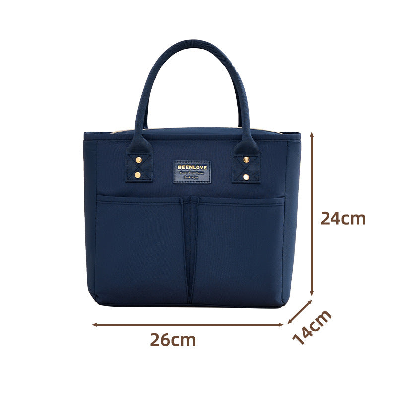 Multi-Pocket Insulated Lunch Tote Kalsten