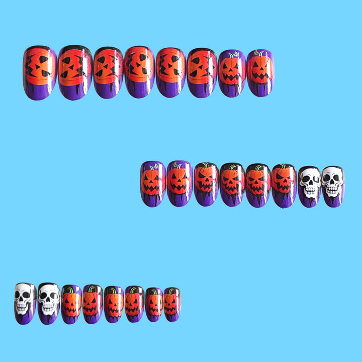 Halloween Nail Art Artificial Nails Kalsten