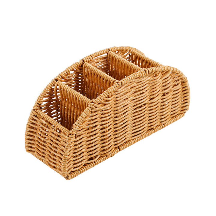 Woven Multi-Compartment Storage Caddy Kalsten