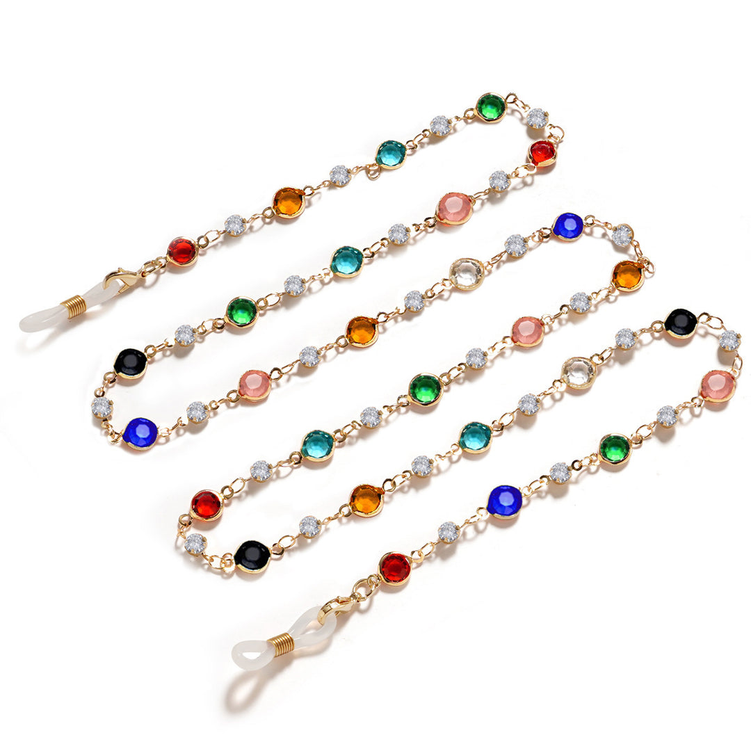 Decorative Crystal Eyewear Chain Kalsten