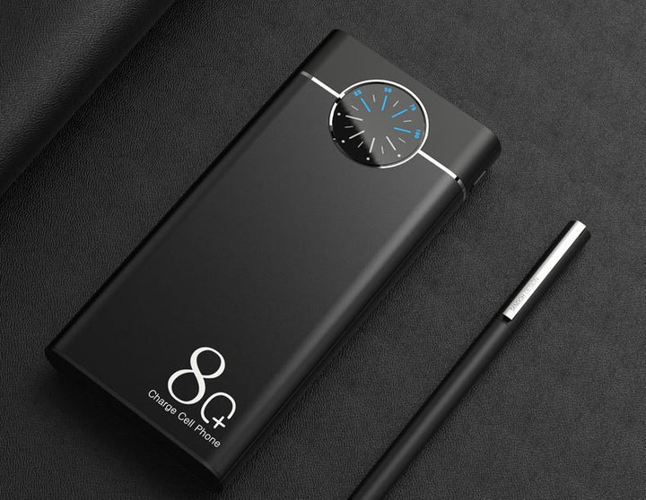 Portable power bank with innovative LED display and intelligent fast charging function Kalsten