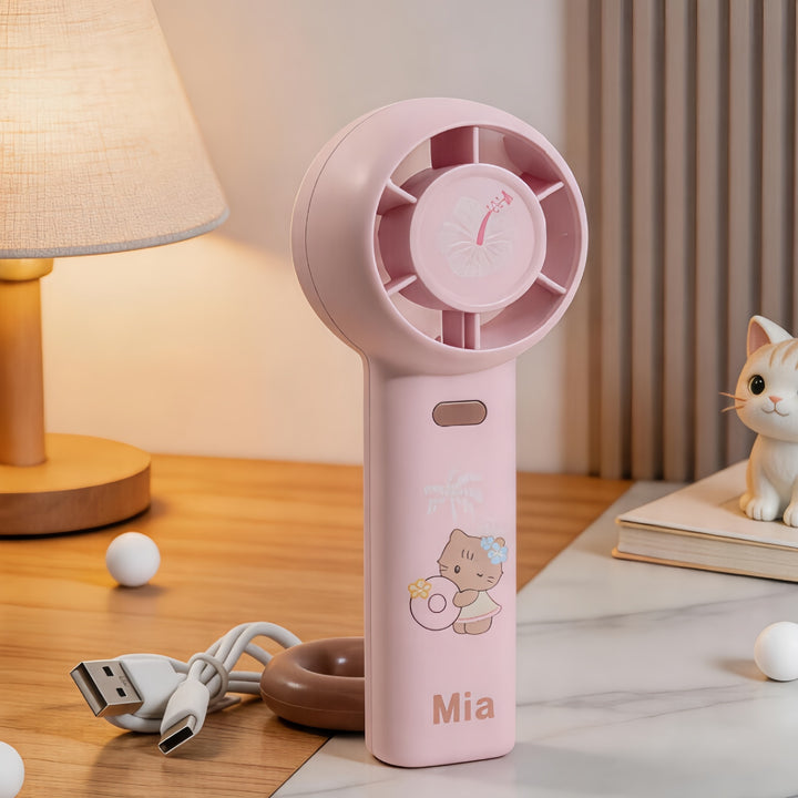 Portable Mini Fan with Creative Animal Designs Kalsten