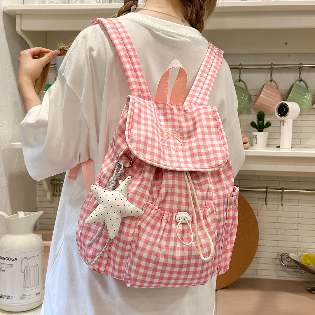 Trendy Drawstring Casual Backpack Kalsten