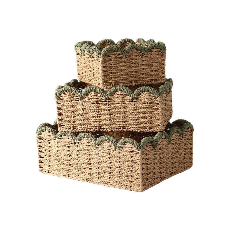 Handcrafted decoration basket Kalsten
