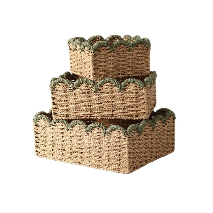 Handcrafted decoration basket Kalsten