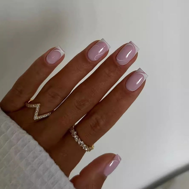 Artful French manicure Kalsten