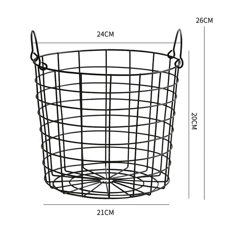 Stylish Metal Storage Basket Kalsten