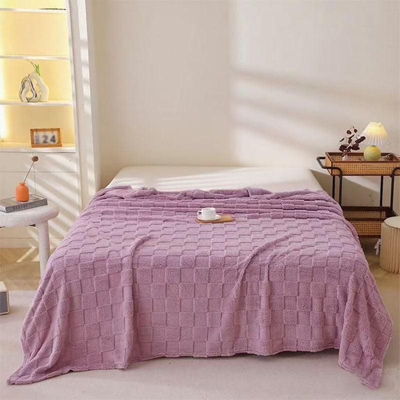 Women Soft and Breathable Plaid Blanket Kalsten