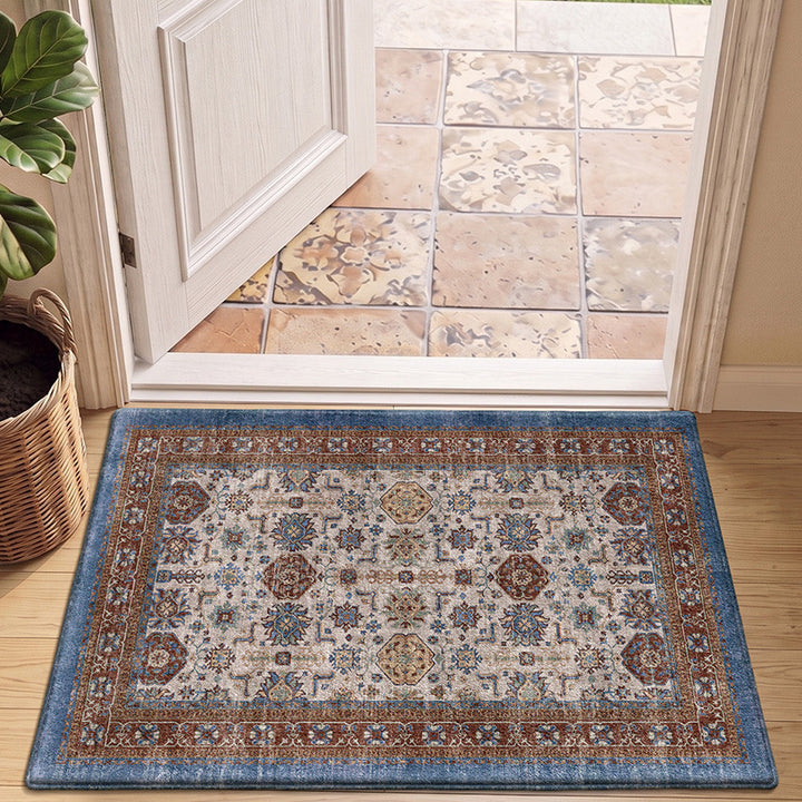 Elegant Persian-Inspired Entrance Mat Kalsten