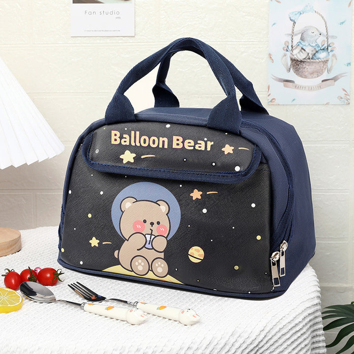 Insulated Space-Themed Lunch Bag Kalsten