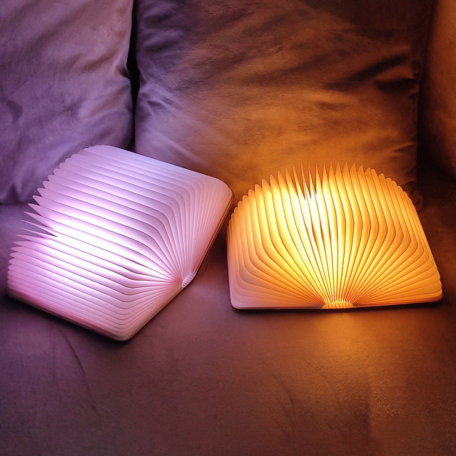📖 Wooden Book Lamp - For Desk Study Gift Decoration Light | Noxord