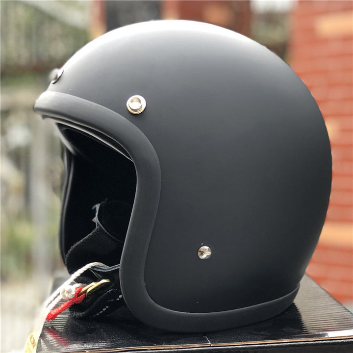 Retro Open-Face Motorcycle Helmet Kalsten