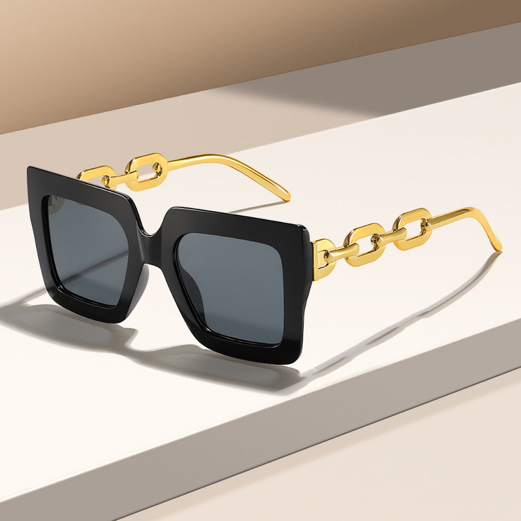 Stylish Wide Square Frame Sunglasses Kalsten