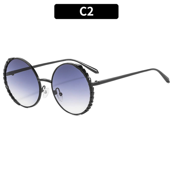 Elegant Round Frame Glasses