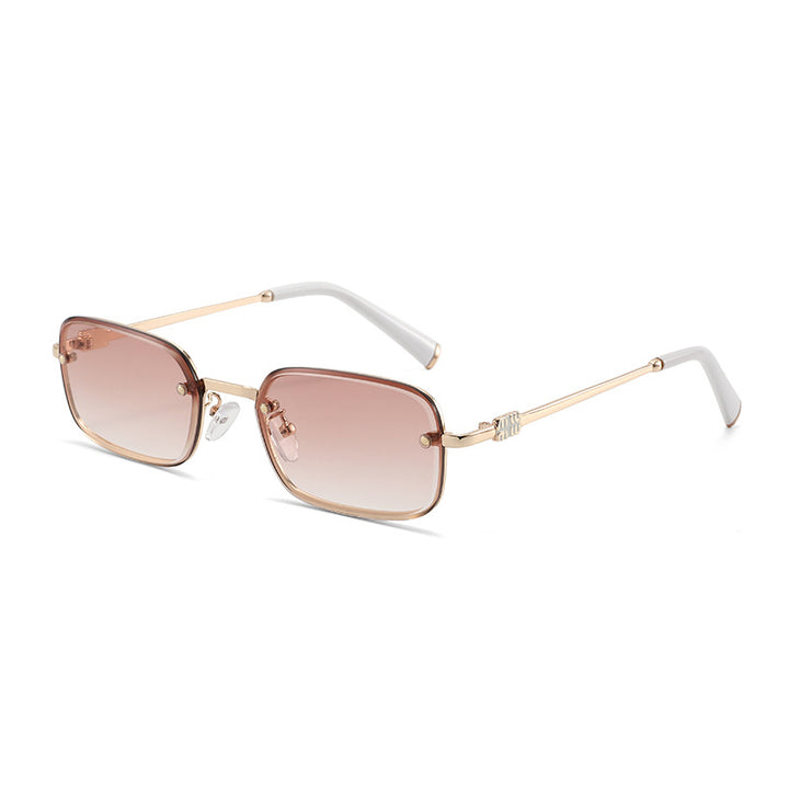 Women's sunglasses with elegant, rectangular frame and polarizing lenses Kalsten