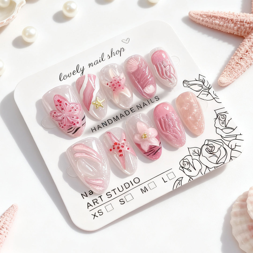 Premium Decorative Press-On Nails