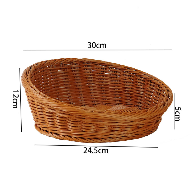 Elegant Woven Serving Tray Kalsten